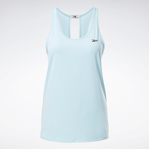 REEBOK ACTIVCHILL ATHLETIC 女裝 背心 訓練 透氣 涼爽 圓領 藍【運動世界】GI4985