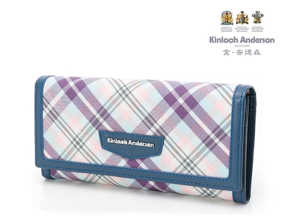 【寧寧小舖*台中專賣店】Kinloch Anderson 金安德森 原廠授權【兩折式長夾】211005BLF-1