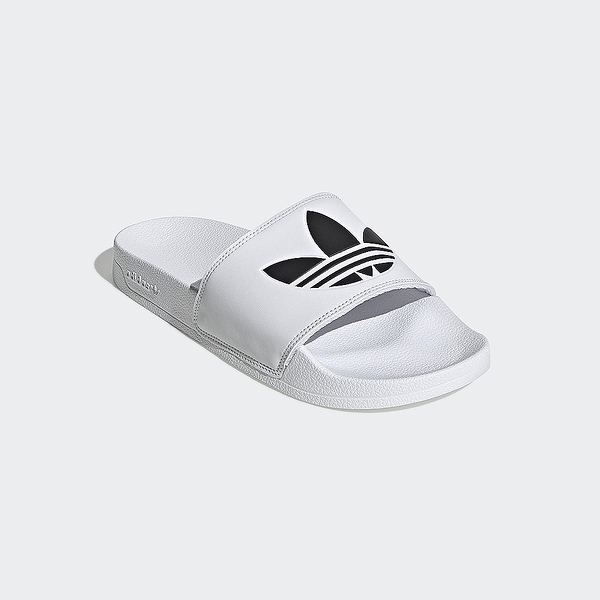 adidas ADILETTE LITE 拖鞋 男女鞋 運動 三葉草 白黑 FU8297 休閒