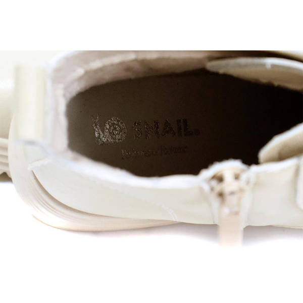 SNAIL 短靴 米色 低跟 女鞋 S-6233802 no273 product thumbnail 7