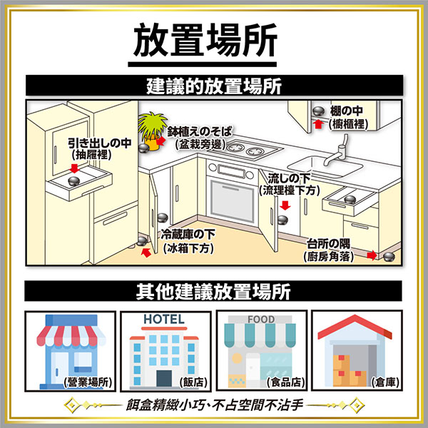 興家安速 蟑螂餌劑(小黑帽S)2gx12入 product thumbnail 3