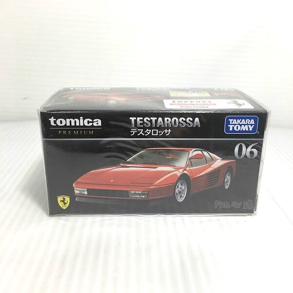 【震撼精品百貨】TOMICA 多美小汽車~TOMICA 黑盒 PRM06 法拉利 Testarossa -紅#10893