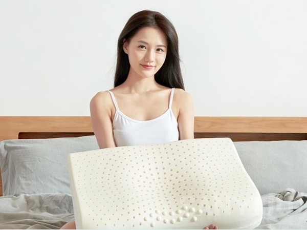 芝華仕防螨抑菌橡膠護頸椎助睡眠記憶枕頭枕芯泰國天然乳膠枕單人