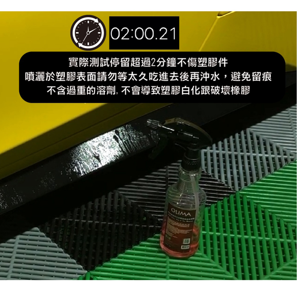 【OLIMA】PRO專業級柏油 原液全乳化型 柏油蟲屍去除劑 750ml 含二代噴頭 product thumbnail 7