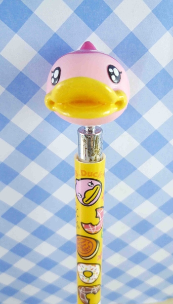 【震撼精品百貨】B.Duck_黃色小鴨~原子筆-粉甜點