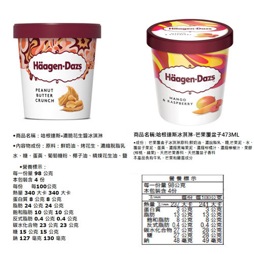 哈根達斯冰淇淋473ML /桶【愛買冷凍】 product thumbnail 6