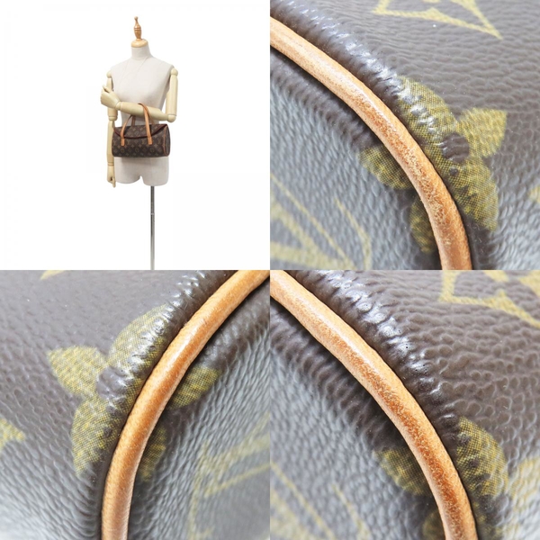 Louis Vuitton Sonatine M51902 Monogram Canvas Hand Bag with added chain A765