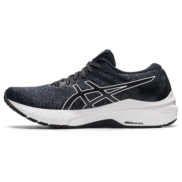 Asics GT-2000 10 2E 女鞋 慢跑 針織 輕盈 緩衝 穩定 黑白【運動世界】1012B043-002 product thumbnail 3