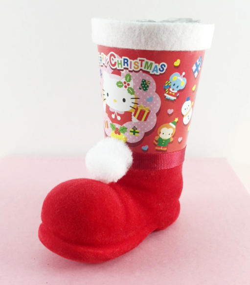 【震撼精品百貨】Hello Kitty 凱蒂貓~聖誕擺飾-靴子造型-紅色(ss) product thumbnail 4