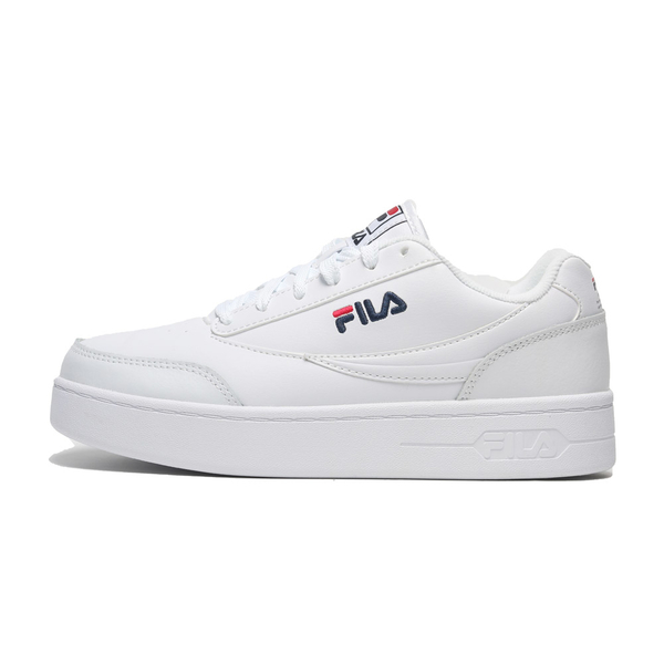 FILA 休閒鞋 白藍紅 經典配色 基本款 情侶鞋 男女 4C903W123 product thumbnail 4