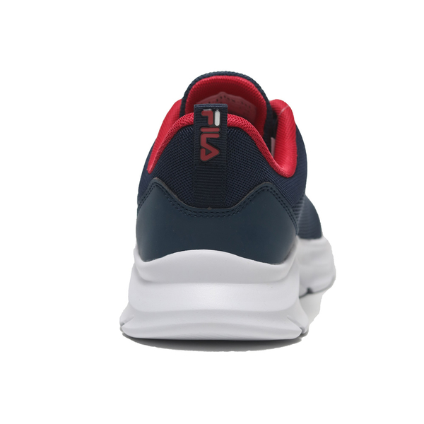 FILA 慢跑鞋 藍紅白 輕量 休閒鞋 男 1J315X331 product thumbnail 3