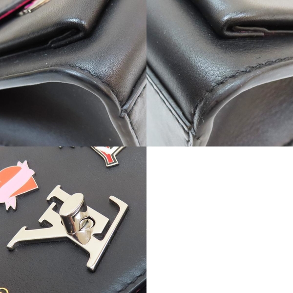 【二手名牌BRAND OFF】LOUIS VUITTON LV 路易威登 黑色 小牛皮 Lock me 單肩包 M52425 product thumbnail 10