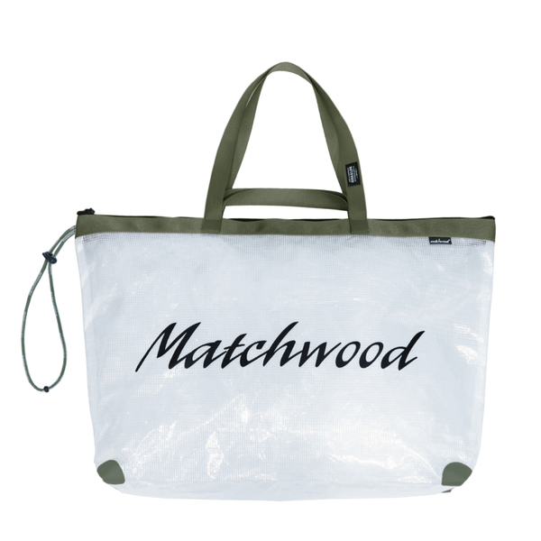 Matchwood Mesh Tote Bag 可摺疊收納 兩用手提肩背大容量防水托特包-3色 product thumbnail 3