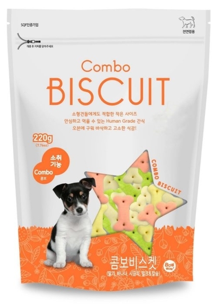 『寵喵樂旗艦店』 韓國BOWWOW《犬用潔牙餅乾系列》220g/包 五種口味可選 全齡犬零食 product thumbnail 6