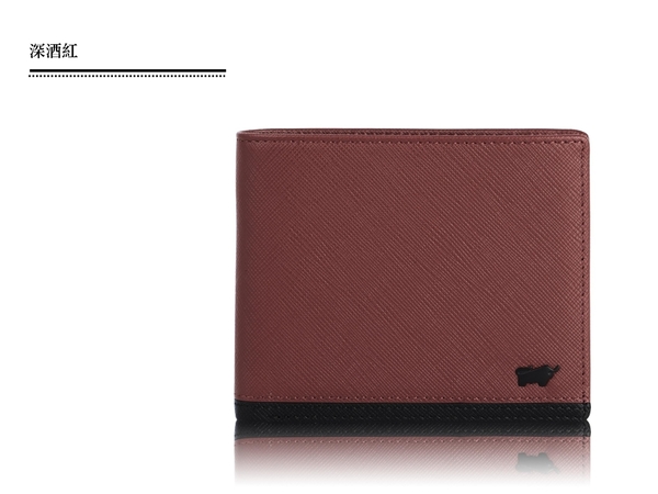 【全新品公司貨】BRAUN BUFFEL 市政廳系列 零錢袋十字紋短夾 【寧寧小舖/台中30年老店】BF388-318-1 product thumbnail 2