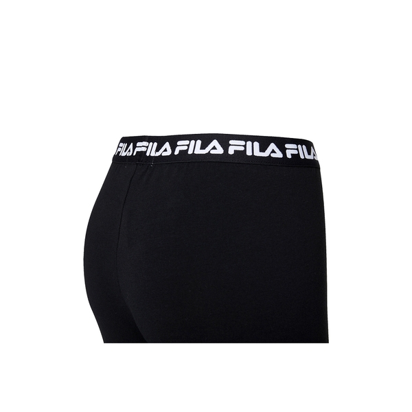 FILA NEWTRO MANIA 女款黑色針織合身長褲-NO.5PNV-1430-BK product thumbnail 3