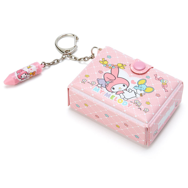 【震撼精品百貨】My Melody 美樂蒂~三麗鷗美樂蒂MELODY鑰匙圈-文具風#63619