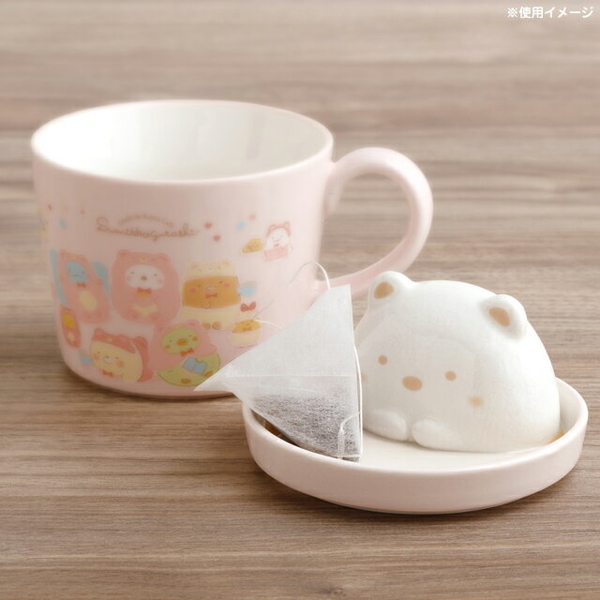 asdfkitty*日本san-x角落生物白熊立體奶泡造型有蓋陶瓷馬克杯/收納罐-當擺飾也很好看唷-正版 product thumbnail 5
