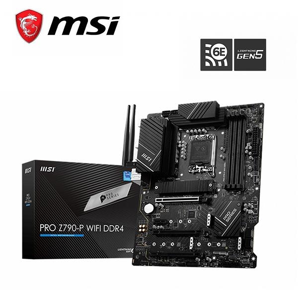 微星 MSI PRO Z790-P WIFI DDR4 INTEL 主機板