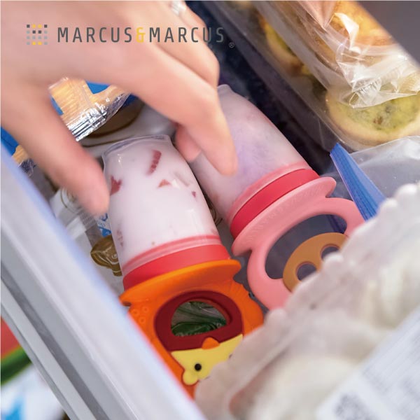 加拿大 Marcus & Marcus 動物樂園3合1蔬果咬咬輔食組(3款可選)水果棒|咬咬棒 product thumbnail 6