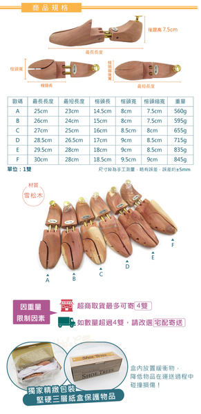 糊塗鞋匠 優質鞋材 A19 雪松木定型鞋撐 皮鞋防皺 定型 雪松木香 頂級鞋撐 免費換貨 product thumbnail 4