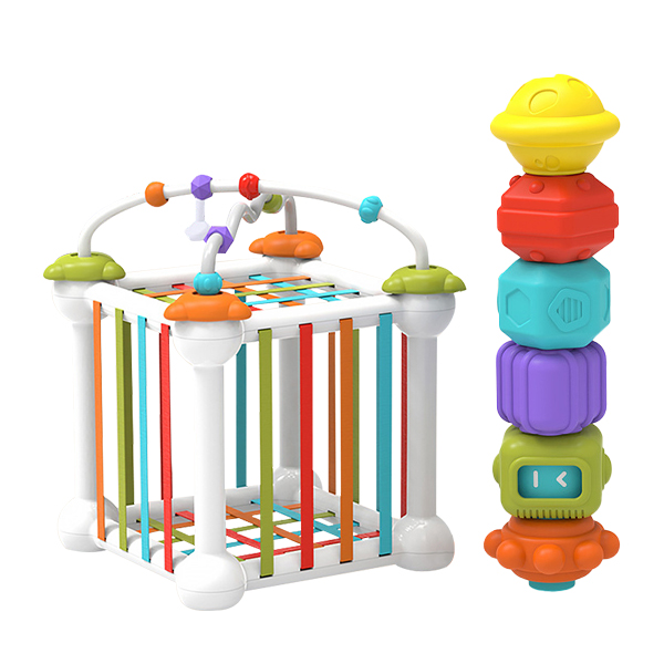 寶寶疊疊樂 塞塞樂 意志學習整理玩具箱 手眼協調益智玩具JoyBaby