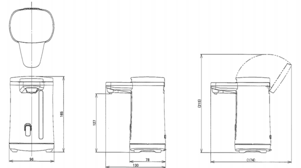 【麗室衛浴】日本 SARAYA ELEFOAM 感應式給皂機 泡沫製造洗手機 L-411 product thumbnail 10