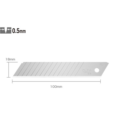 OLFA LBD-50 大型美工刀片 50片裝 (NOD)