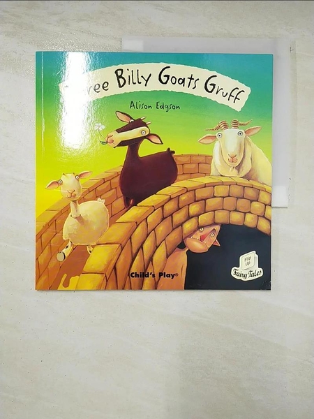 【書寶二手書T1／少年童書_E9G】Three Billy Goats Gruff_Alison Edgson