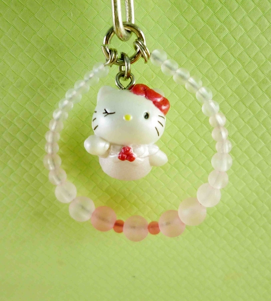 【震撼精品百貨】Hello Kitty 凱蒂貓~鎖圈-東京