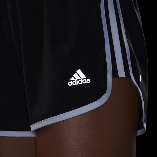 Adidas Marathon 20 女 短褲 慢跑 訓練 吸濕 排汗 反光細節 黑 GK5265 product thumbnail 6