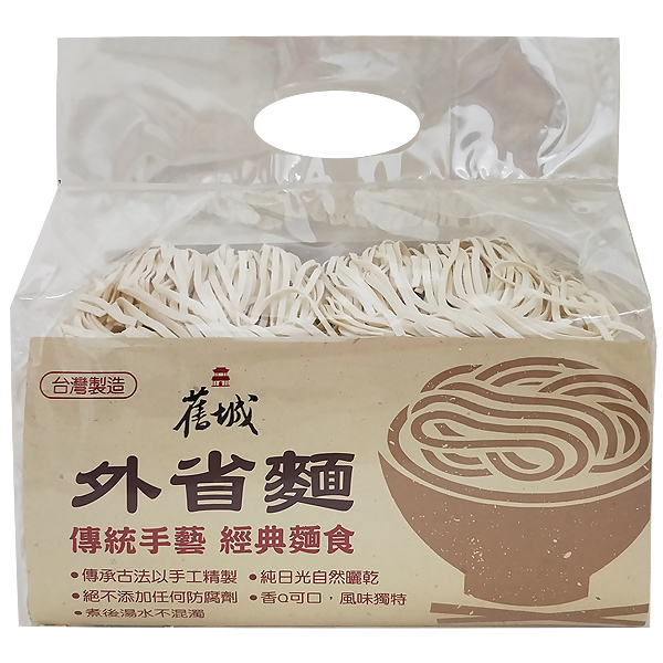 舊城外省麵1200g(12入)/箱【康鄰超市】 product thumbnail 2