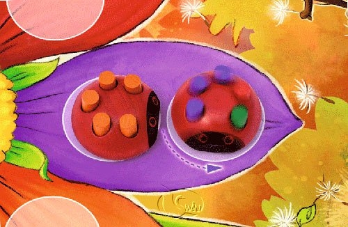 『高雄龐奇桌遊』 瓢蟲彩妝宴 Ladybugs Costume Party 繁體中文版 正版桌上遊戲專賣店 product thumbnail 4