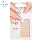 韓國ABOA 珠寶盒雪花珍珠指甲貼 /美甲貼 R-0304