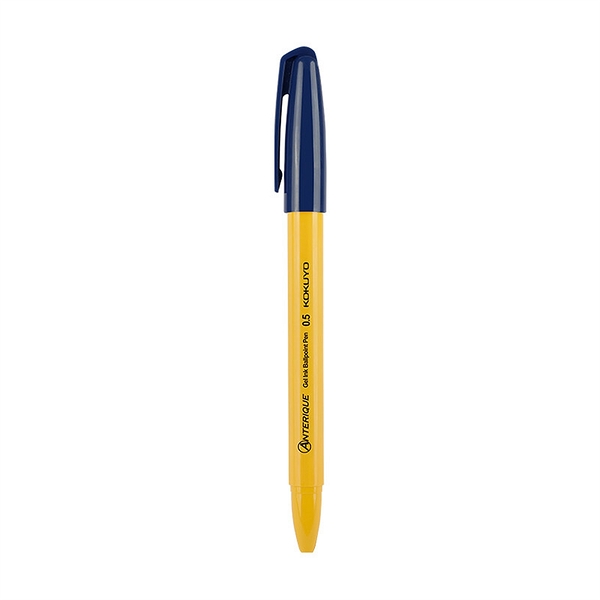 KOKUYO ANTERIQUE聯名中性筆0.5mm黑墨-黃藍