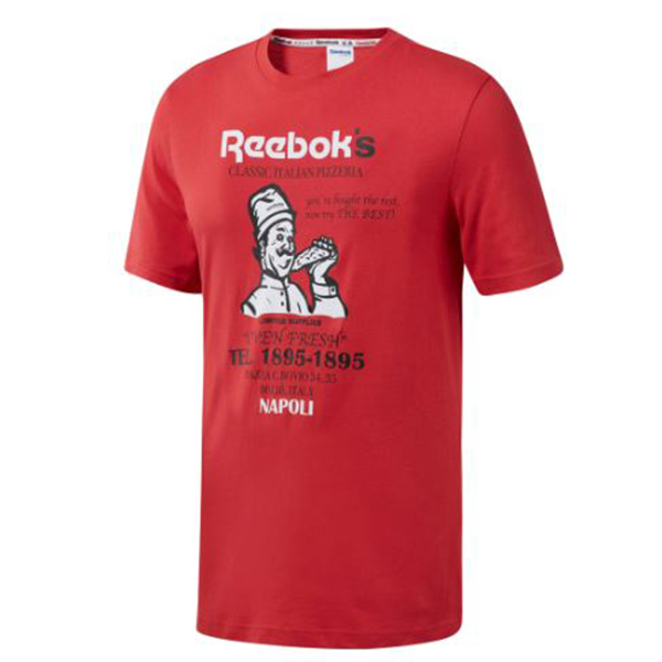 REEBOK CLASSICS INTERNATIONAL PIZZA TEE 