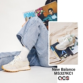 New Balance 327 米白 燕麥乃 膠底 復古 NB 厚底 男鞋 女鞋 情侶款【ACS】 MS327KC1 D