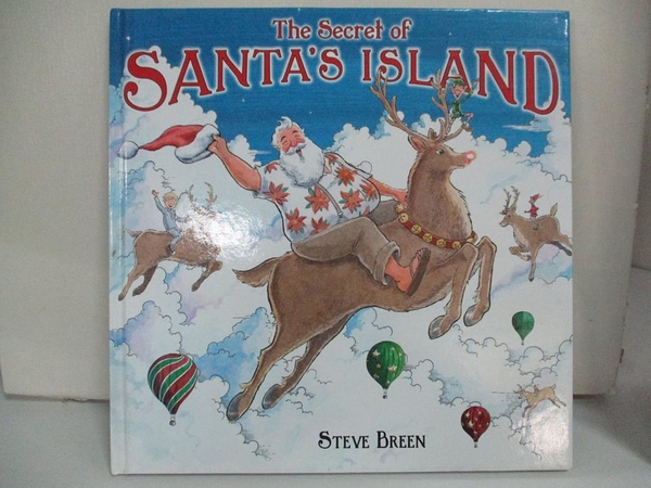 【書寶二手書T2／兒童文學_EL2】The Secret of Santa’s Island_Breen, Steve