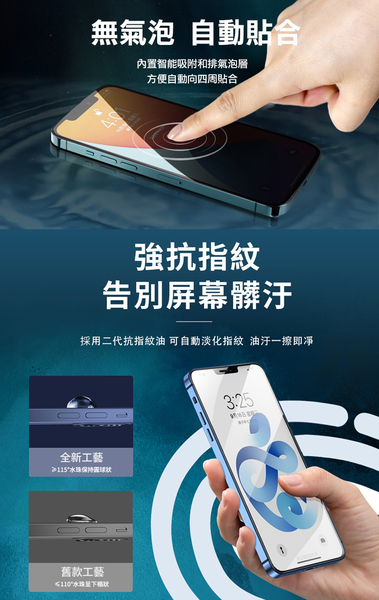 WiWU for iPhone 12 Pro Max 2.5D全景系列高透滿版玻璃貼 product thumbnail 7