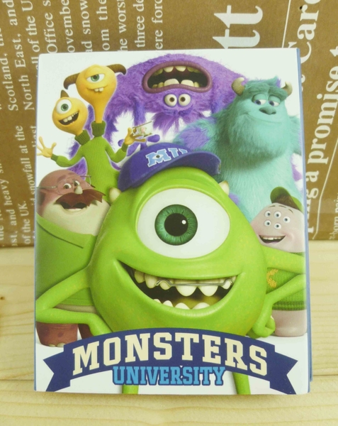 【震撼精品百貨】Monsters University_怪獸大學~便條貼+貼紙-白色 product thumbnail 2