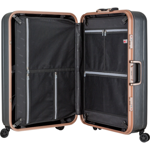 COSSACK 28吋 CLASSIC 經典系列 PC極輕量鋁框 行李箱/旅行箱-碳黑髮絲 product thumbnail 9
