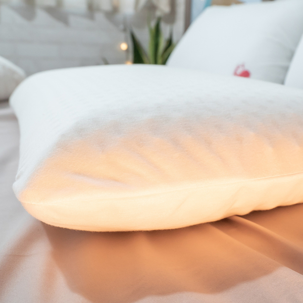 泰式平面乳膠枕 60cm X 40cm X 12cm 【透氣性好、支撐性佳】台灣製 枕頭
