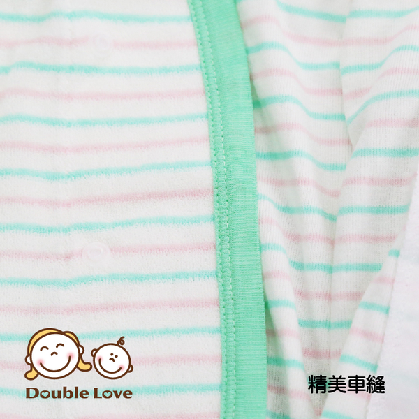 寶寶連身衣 大象小象 純棉 條紋寶寶連身衣 兔裝兩穿 新生兒服 (50-70)紗布衣 母嬰同室【GD0003】