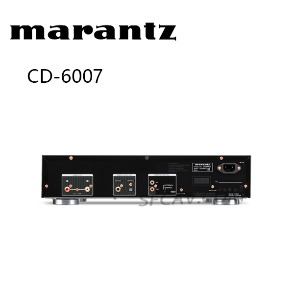 【竹北勝豐群音響】Marantz CD6007 CD播放機 支援多種格式,聆聽純真原音