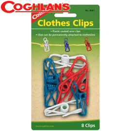 【COGHLANS 加拿大 晾衣夾 Clothes Clips】8041/曬衣夾/夾子/戶外晾衣/小夾子/登山/露營