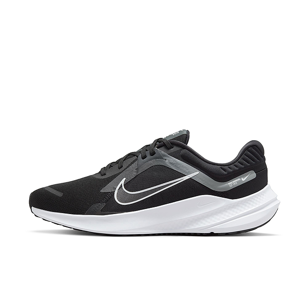 nike quest 5 男慢跑鞋 運動緩震 黑 kaoracer dd0204001