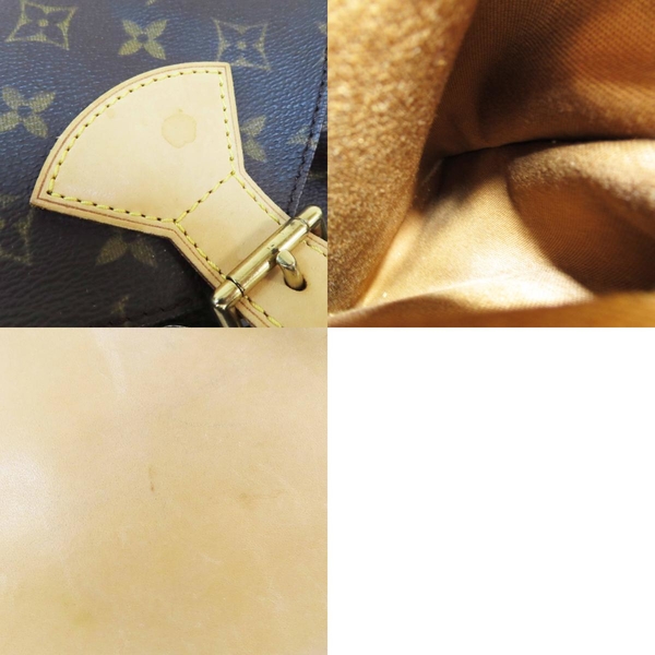 【二手名牌BRAND OFF】LOUIS VUITTON LV 路易威登 棕色 原花 PVC塗層帆布 Montsouris GM 後背包 M51135 product thumbnail 10