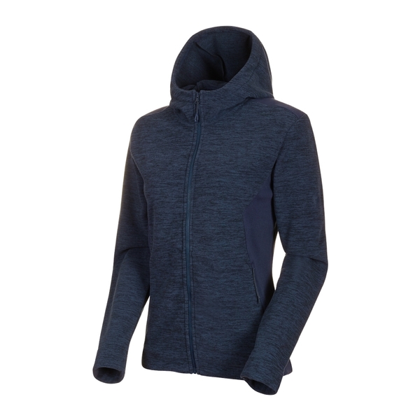 【MAMMUT 女 Yadkin Hooded 連帽外套《藏青》】1014-01310/中層運動夾克/彈性透氣保暖 product thumbnail 2