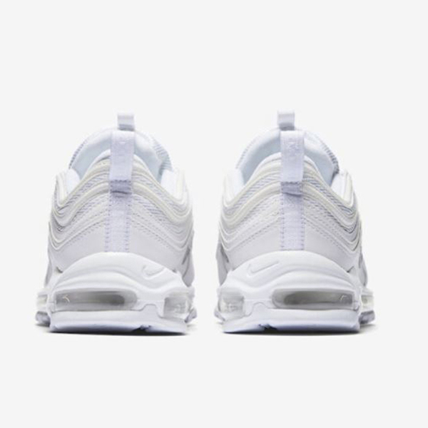 NIKE AIR MAX 97 男款全白運動慢跑鞋 KAORACER 921826101 product thumbnail 4