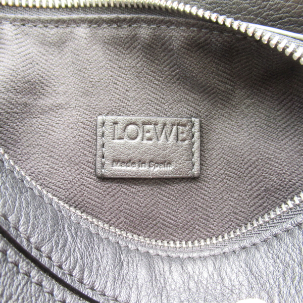 【二手名牌BRAND OFF】LOEWE 羅威 黑色 牛皮 Puzzle Small 腰包 B510P35X09 product thumbnail 6